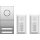 Gira 2407000 ZFH-Paket Audio System 106 Edelstahl