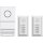 Gira 2407902 ZFH-Paket Audio System 106 Verkehrsweiß(lackiert)