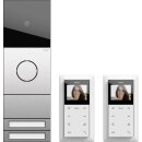 Gira 2417000 ZFH-Paket Video System 106 Edelstahl