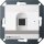 Gira 261703 Gira Keyless In Fingerprint-Leseeinheit System 55 Reinweiß
