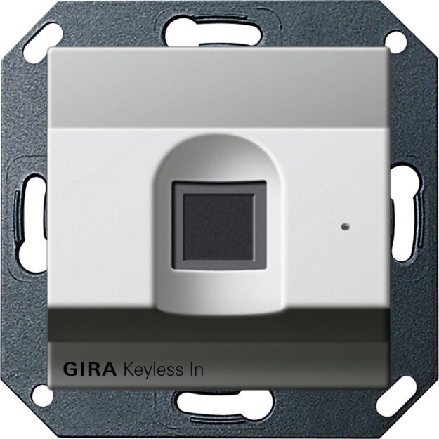 Gira 2617600 Gira Keyless In Fingerprint-Leseeinheit System 55 Edelstahl(lackiert)