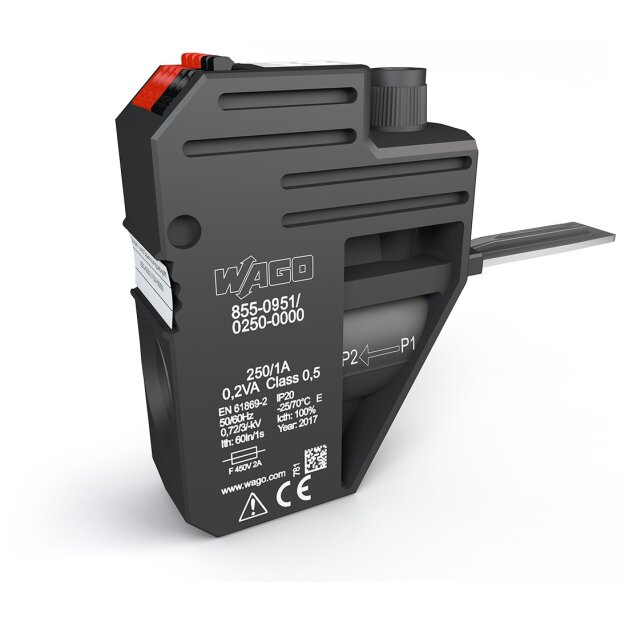 WAGO Kontakttechnik Aufsteck-Stromwandler 855-951/250-000