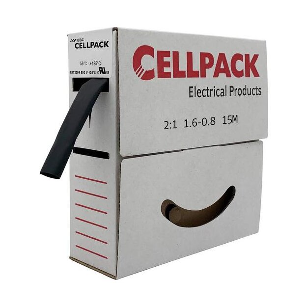 Cellpack Schrumpfschlauch SB 24-8 sw (1er)