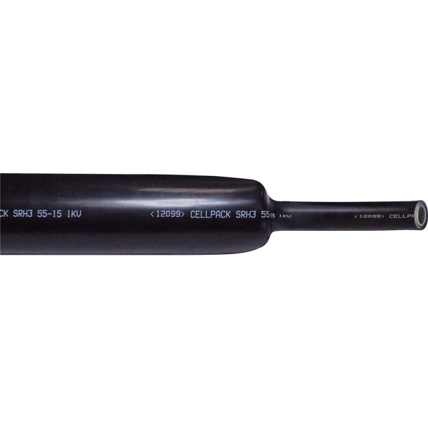 Cellpack Schrumpfschlauch SRH3 92-25/1000 sw (1er)