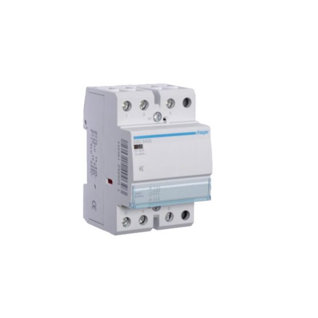 Hager ESC340S InstallationsSchütz brummfrei 40A 3S 230V