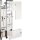 Hager ZK53T4N KF 2ZP SG VT 4-reihig universZ H 1350mm 2-feldig