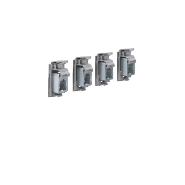Hager HYA006H Klemmen x160 4-polig Alu