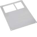 Hager M-DBLA6080 Deckblech mit Einführung IP40 600x800