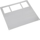 Hager M-DBLA6060 Deckblech mit Einführung IP40 600x600