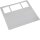 Hager M-DBLA6060 Deckblech mit Einführung IP40 600x600