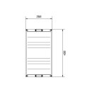 Hager UE31E0A Baustein universN 450x250mm für SaS 60mm
