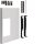 Hager UE42B8N Baustein universN 600x500mm für NH00