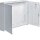 Hager ZB14W Zählerschrank IP54 SKII 800x1050x205