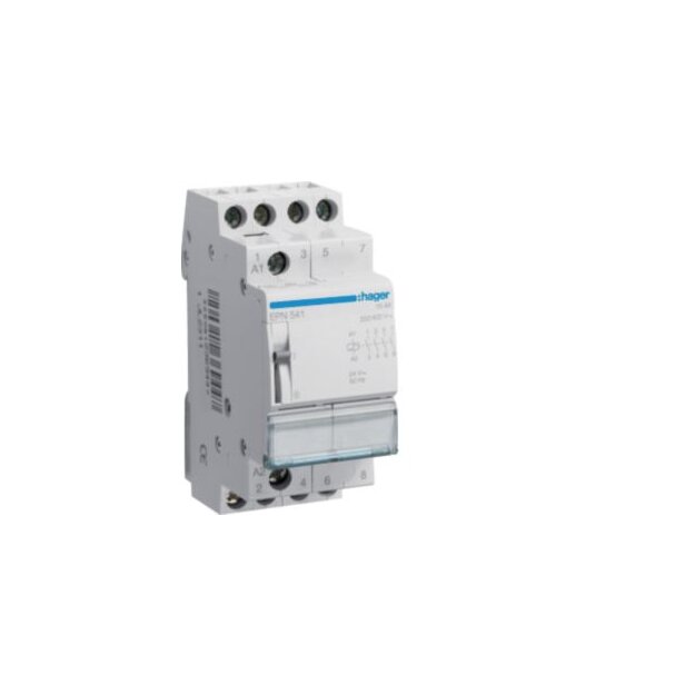 Hager EPN541 Fernschalter 4S 24V AC 12V DC 16A