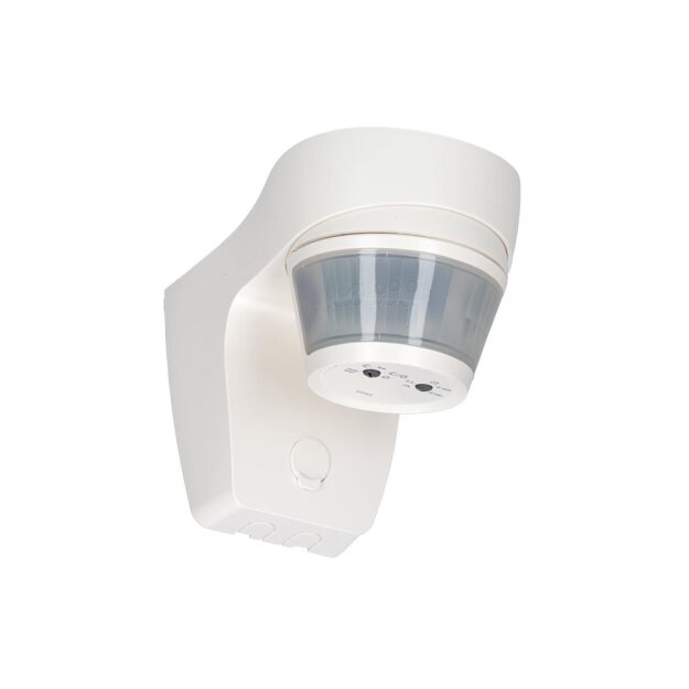 Hager EE830 Außenbewegungsmelder 200° IP55 Weiß