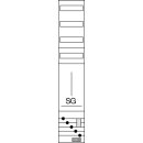 Hager ZH52U2N KF SG VT 3-reihig universZ H 1350mm 1-feldig