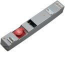 Hager ZAH018L Steckdosenleiste 1xCEE 16A Hutschiene
