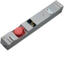 Hager ZAH017L Steckdosenleiste 1xCEE 32A Hutschiene