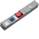 Hager ZAH012L Steckdosenleiste 1xCEE 32A 1xSchuko