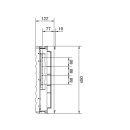 Hager UE32E3B Baustein universN 450x500mm für NH3