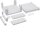 Hager U84LE Kabelanschlusskasten IP54 SKII 324x307x149