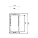 Hager UE31B3N Baustein universN 450x250mm für NH00