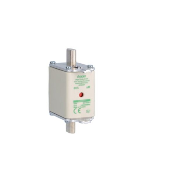 Hager LNH00080M6A NH-Sicherung NH000 aM 690V 80A K-Melder