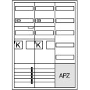 Hager ZB33SEQ25 KS 2ZP VF 5-reihig APZ eHZ 1100x800x205