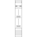 Hager ZH53W3N KF 2ZP universZ H 1350mm 1-feldig