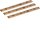 Hager UM04M CU-Schiene universN 40x10mm 3 Stück