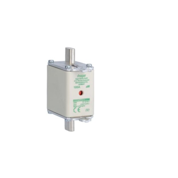 Hager LNH00100M6A NH-Sicherung NH00 aM 690V 100A K-Melder