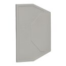 Hager KWE03G Endplatte für KXA35L