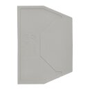 Hager KWE03G Endplatte für KXA35L