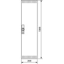Hager FZ021NV1 Tür rechts für Schrank...