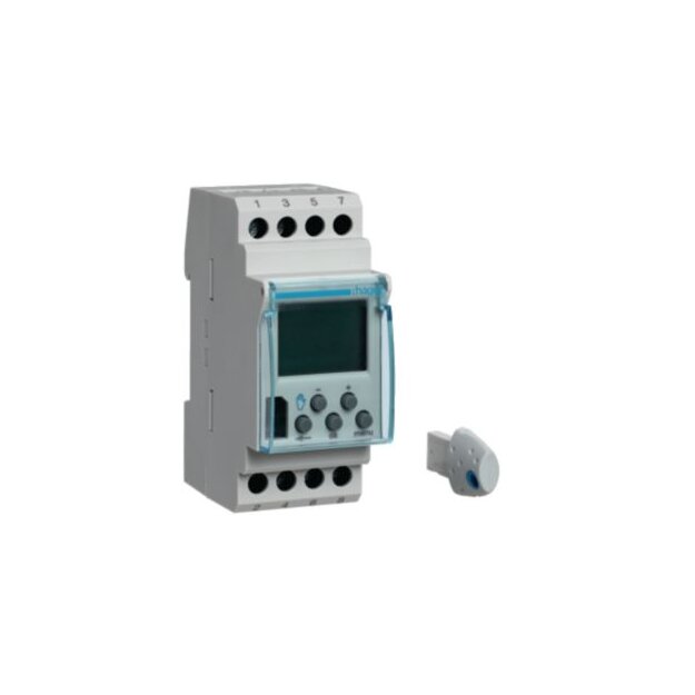 Hager EG103V Wochenschaltuhr 1W 16A 2-polig LE 12/24V digital