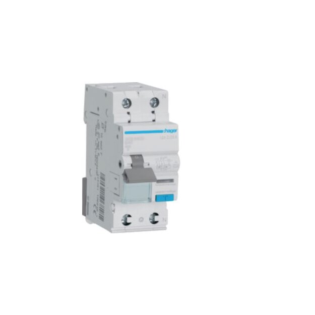 Hager ADS982D FI-LS 1-polig +N 6kA C-32A 30mA Typ A QC