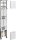 Hager ZH53Q3N KF universZ 2ZP 3P H1350mm 1-feldig