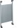 Hager UN31TN Traggerüst für Multimedia-Anwendungen 1x3 Reihen