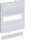 Hager VZ221H Abdeckung volta.hybrid 12 PLE