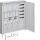 Hager ZB341X29 KS 2ZP SG VF 5-reihig APZ universZ 1100x1050x205