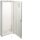 Hager ZB52W Zählerschrank IP54 SKII 1400x550x205
