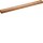 Hager UM26B CU-Schiene universN 20x10mm 6-feldig