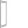 Hager FZ301N Ausgleichsrahmen 1495x575x22(HxBxT)