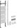Hager UF311NW KF MM universZ H 1050mm 1-feldig