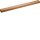 Hager UM21B CU-Schiene universN 20x10mm 1-feldig