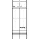 Hager ZK53Q5N KF 3ZP RES universZ H 1350mm 2-feldig