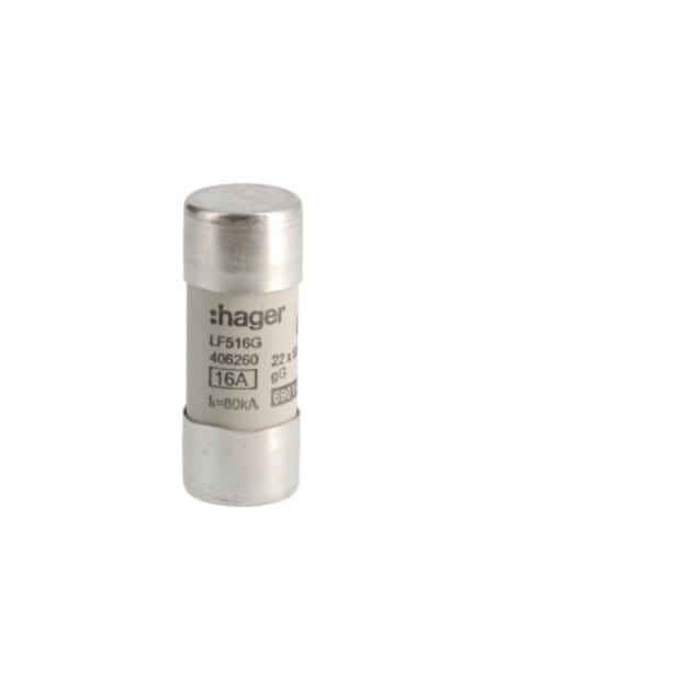 Hager LF516G Sicherung 22x58mm gG 16A