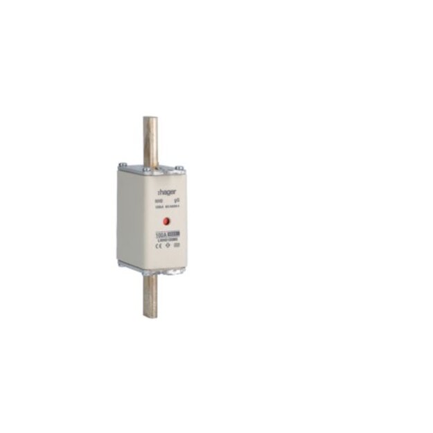 Hager LNH0100M6 NH-Sicherung NH0 gG 690V 100A K-Melder