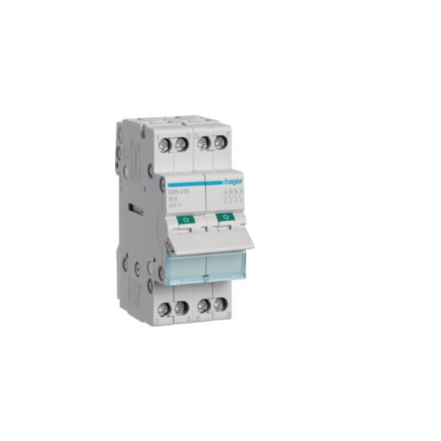 Hager SBN416 Ausschalter 16A 4S 400V AC 2-polig LE