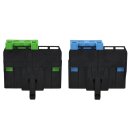Hager FZ384 Träger mit 2x28 PE/N-Klemmen QuickConnect